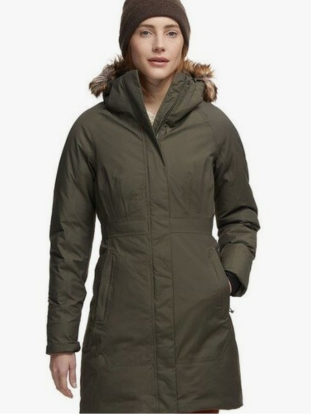 Women’s Rosin Green Heather Arctic Down Parka